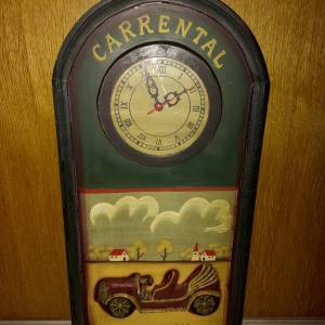 Oldtimer Car-Vintage Drvena reljefna umjetninaslikareklama,30x60cm