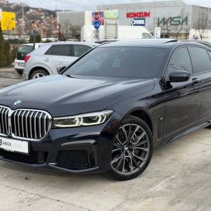 BMW 740 D M PAKET xDrive Automatik 320 ks / SIBER ZRACNI OVJES