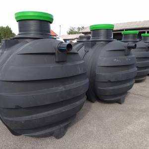 Septicka jama, rezervoari za tehničku vodu