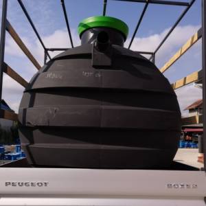 Septicka jama, rezervoari za tehničku vodu