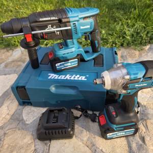 AKU MAKITA set 2 u 1 odvijac + hilti busilica hiltovka 2u1 udarna