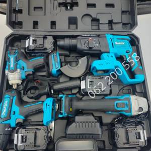 Aku Set MAKITA 4 u 1 41 busilica brusilica odvijac hiltovka