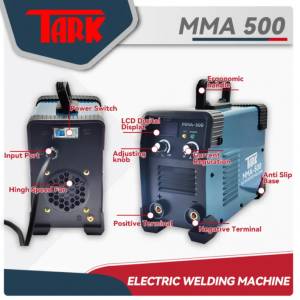 APARAT ZA VARENJE 500 A INVERTER ZAVARIVANJE SA OPREMOM