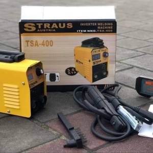 APARAT ZA VARENJE STRAUS 400A INVERTER ZAVARIVANJE SA OPREMOM