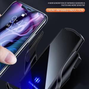 Auto Drzac Bezicno Punjenje Nosac Mobitel Telefona