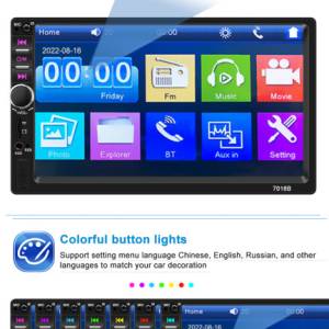 Auto Radio Mp3 Multimedija Golf 4 5 Passat Ekran Multimedia Skoda