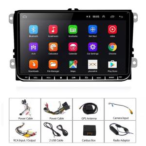 Auto Radio Multimedia Multimedija Passat Golf 5 6 7 Pasat Android