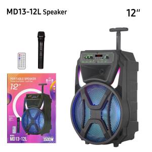 Bezicni Bluetooth Zvucnik 1500 W Sa Mikrofonom Blutu Karaoke