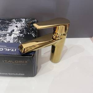 Cesma Zlatna Za Sudoper Kuhinju Usadna Slavina Baterija ITALIOMIX