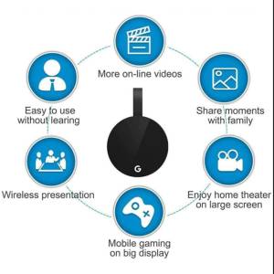 Chromecast Wifi Dongle Hdmi Google Smart Tv Youtube