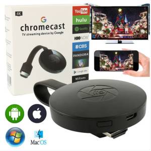 Chromecast Wifi Dongle Hdmi Google Smart Tv Youtube
