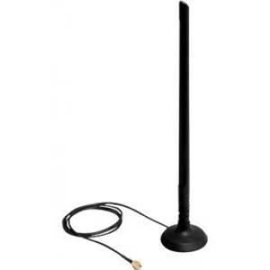 DELOCK 88410 WLAN 802.11 b/g/n Antenna RP-SMA 6.5 dBi magnetic st