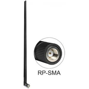 DELOCK 88450 WLAN 802.11 b/g/n antenna RP-SMA-dugo 9 dBi omnidire