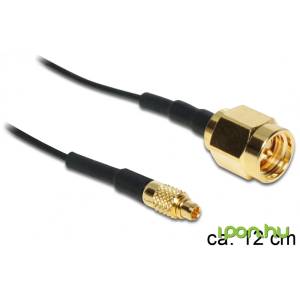 DELOCK 88471 SMA - MMCX antenna cable 0.12m