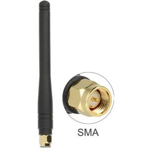 DELOCK 88914 ISM 433 MHz Antenna SMA 2.5 dBi Omnidirectional Flex