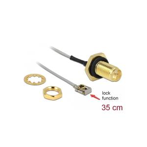 DELOCK 90292 Antenna cable RP-SMA mother valaszfali plug apa MHF