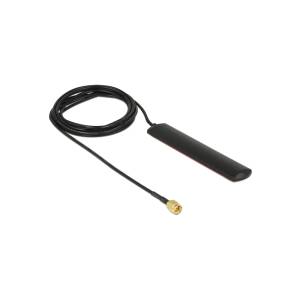 DELOCK GSM UMTS LTE WLAN 2.4 GHz antenna SMA Plug 2 dBi 2dBi omni