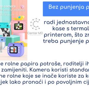 Djecija Mini Kamera Fotoaparat Za Djecu Foto Aparat Djeciji Print