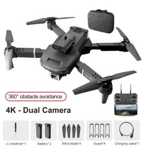 Dron 4K Dual Cam Sa Dvije Baterije Kamerom Wifi