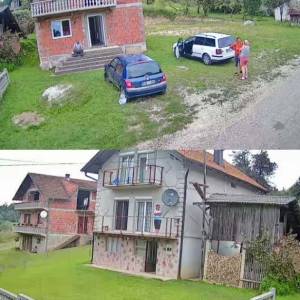 Dupla Wifi PTZ kamera 12 MP vanjska video nadzor nadzorna wi fi