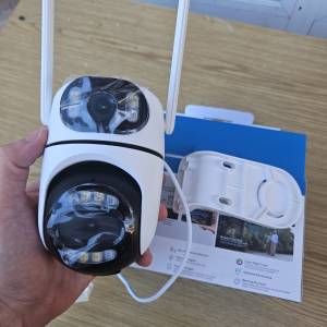 Dupla Wifi PTZ kamera 12 MP vanjska video nadzor nadzorna wi fi