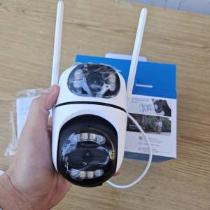 Dupla Wifi PTZ kamera 12 MP vanjska video nadzor nadzorna wi fi