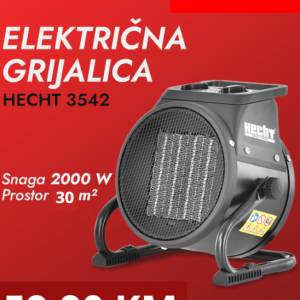 Elektricna Grijalica Inverter Konvektor 2000W Grijanje Na Struju