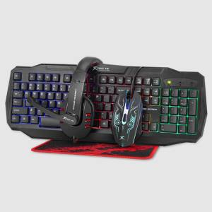 Gaming Gejming Set Slusalice Mis Tastatura Podloga Gejmerski
