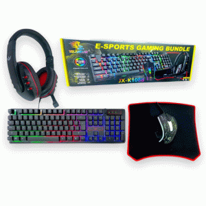 Gaming Gejming Set Slusalice Mis Tastatura Podloga Gejmerski