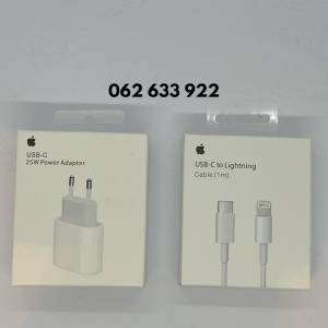 iPhone 10 11 12 13 14 Pro Max 25w BRZI punjač ORIGINAL