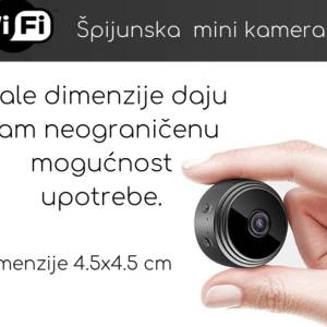 KAMERA WIFI SPIJUNSKA AUTO MINI VIDEO NADZOR KAMERE MALA