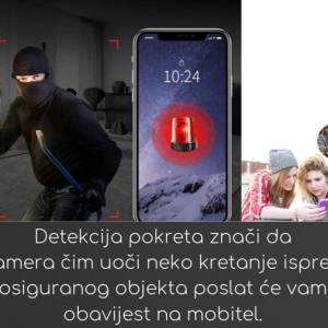 KAMERA WIFI SPIJUNSKA AUTO MINI VIDEO NADZOR KAMERE MALA