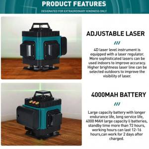 Laser Gradjevinski Za Nivelaciju 4D 16 Linija Digitalni Nivelator
