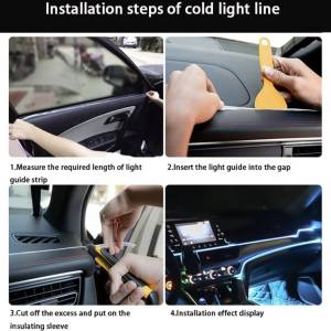 Led Osvjetljenje Auto Trake Za Unutrasnjost 12v Traka