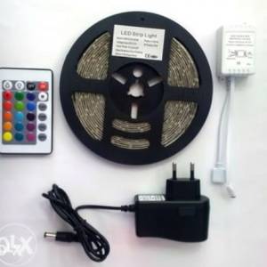 LED Trake Traka RGB Usb Set 5m 5 m 3m Daljinskim TV