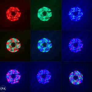 LED Trake Traka RGB Usb Set 5m 5 m 3m Daljinskim TV