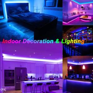 LED Trake Traka RGB Usb Set 5m 5 m 3m Daljinskim TV