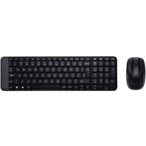 LOGITECH MK220 Wireless Combo English black