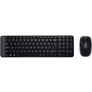 LOGITECH MK220 Wireless Combo English black