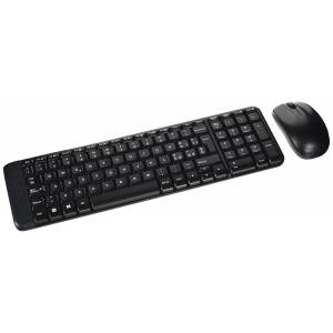 LOGITECH MK220 Wireless Combo Hungarian black
