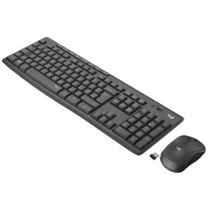 LOGITECH MK295 Silent WIRELESS mouse and keyboard set brit Englis