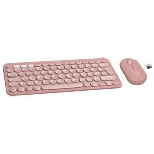 LOGITECH Pebble 2 Combo US English pink