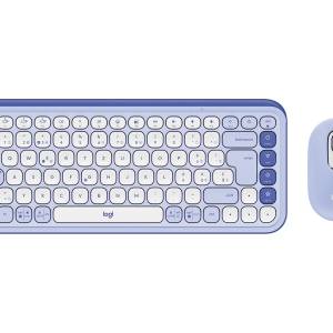 LOGITECH POP Icon Combo US English lila-piszkosfeher
