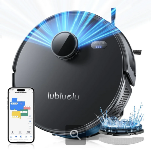 LUBLUELU robot Vacuum Cleaner felmosoval black L15 ULTRA -