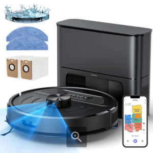 LUBLUELU robot Vacuum Cleaner felmosoval black L20 MAX -