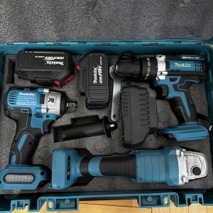 Makita Set 3u1 Brusilica + Busilica + Aku Odvijac
