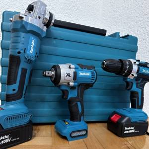 Makita Set 3u1 Brusilica + Busilica + Aku Odvijac