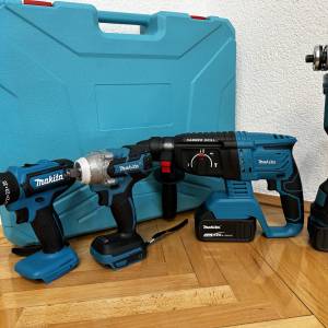 MAKITA SET 4 U 1 AKCIJA BUSILICA BRUSILICA AKU ODVIJAC HILTI