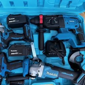 MAKITA SET 4 U 1 AKCIJA BUSILICA BRUSILICA AKU ODVIJAC HILTI