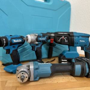 MAKITA SET 4 U 1 AKCIJA BUSILICA BRUSILICA AKU ODVIJAC HILTI